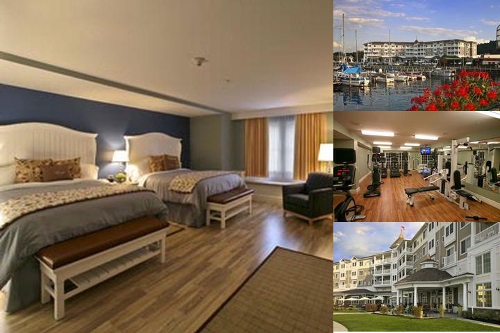 Watkins Glen Harbor Hotel photo collage