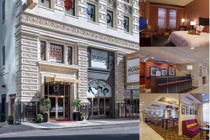 Hampton Inn Majestic Chicago Theatre District photo collage