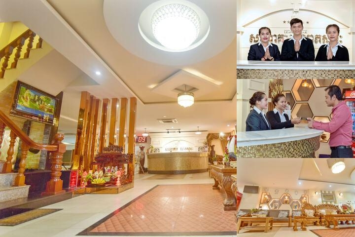 Leaph Sokhak hotel photo collage
