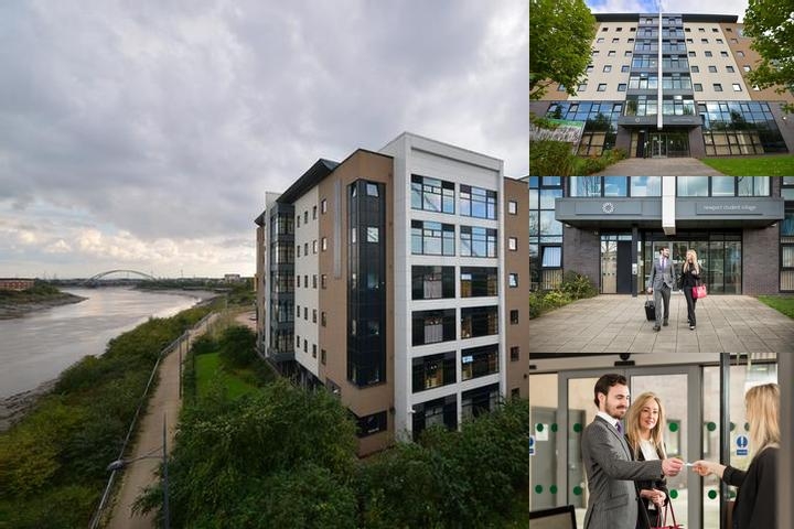 Newport Student Village - Campus Accommodation photo collage