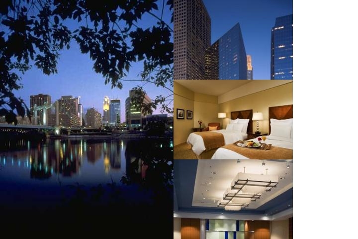 Minneapolis Marriott City Center photo collage