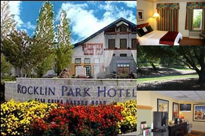 Rocklin Park Hotel photo collage