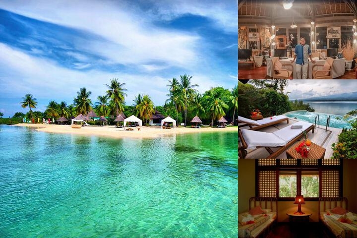 Badian Island Wellness Resort photo collage