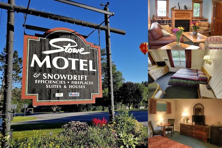 Stowe Motel & Snowdrift photo collage