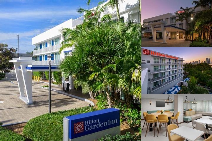 Hilton Garden Inn Miami Brickell South photo collage