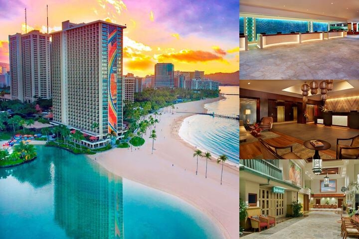 Hilton Hawaiian Village Waikiki Beach Resort photo collage
