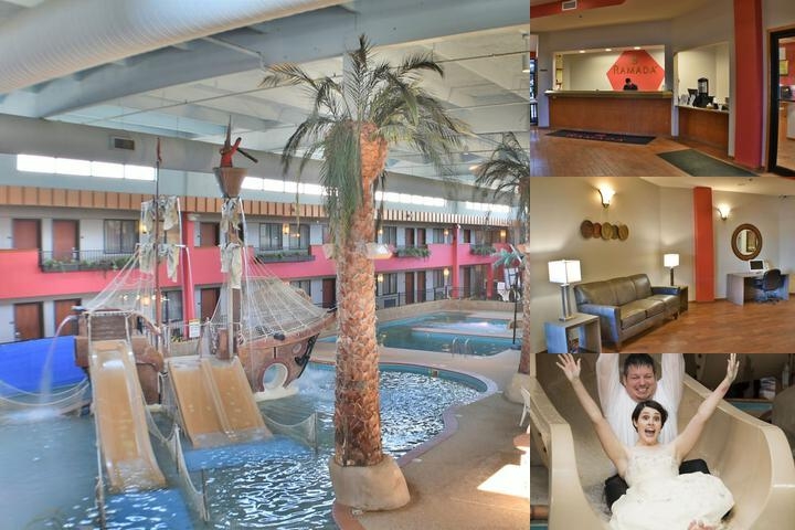 Ramada by Wyndham Sioux Falls Airport-Waterpark & Event Ctr photo collage