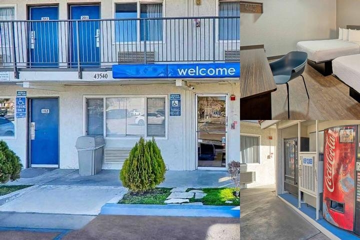 Motel 6 Lancaster, CA photo collage