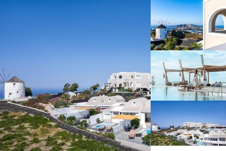 Orizontes Hotel Santorini photo collage