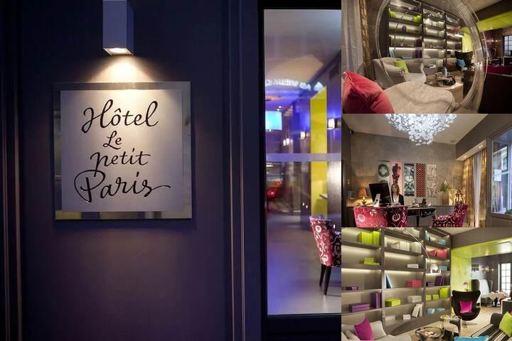 Hotel Le Petit Paris photo collage
