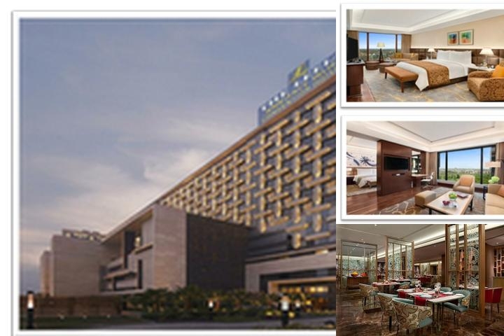 The Leela Ambience Convention Hotel Delhi photo collage
