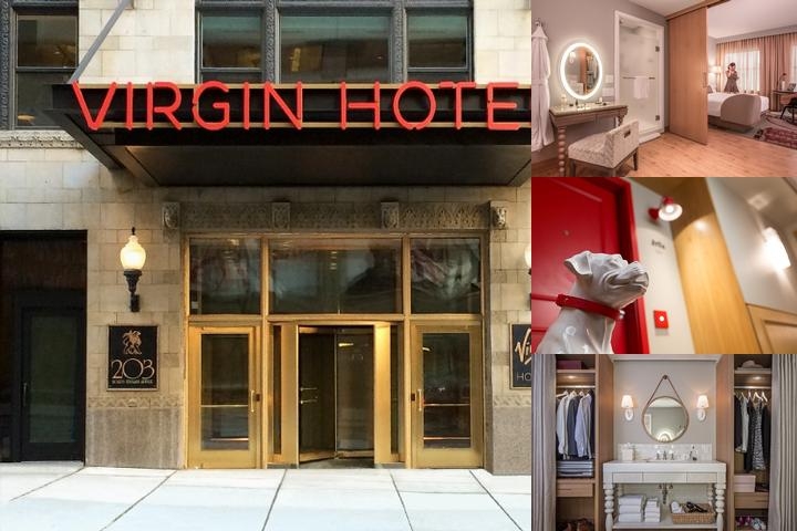 Virgin Hotels Chicago photo collage