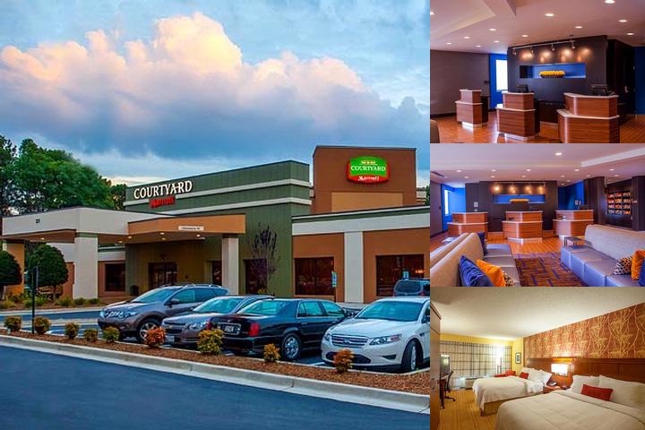 Courtyard by Marriott Charlotte Airport/Billy Graham Parkway photo collage
