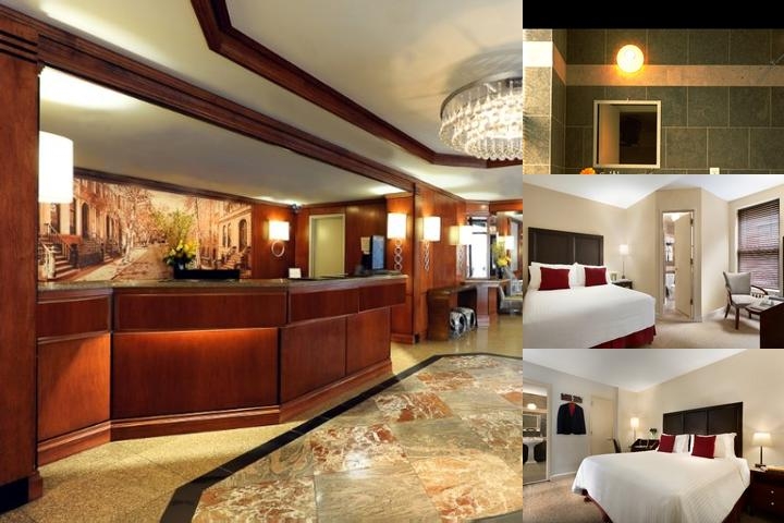 Washington Jefferson Hotel photo collage