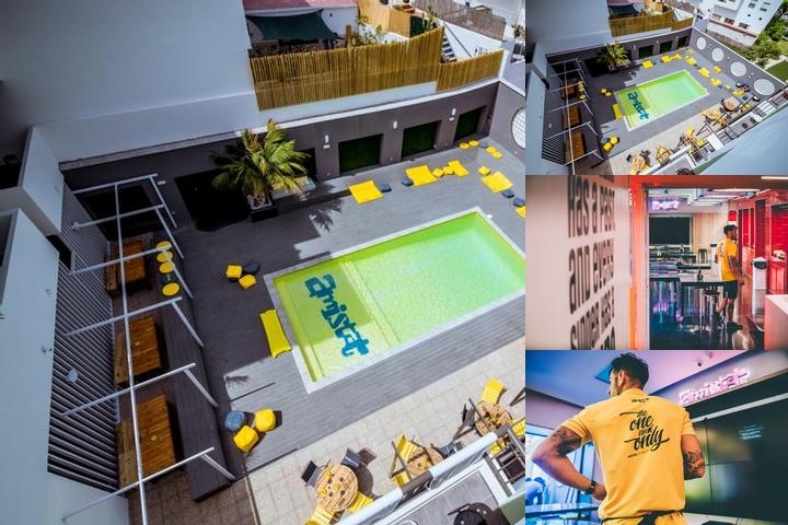Amistat Island Hostel Ibiza photo collage
