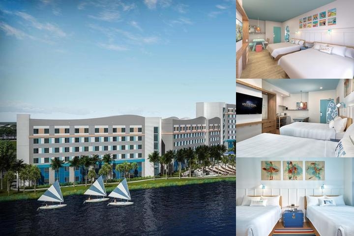 Universal's Endless Summer Resort Surfside Inn & Suites photo collage