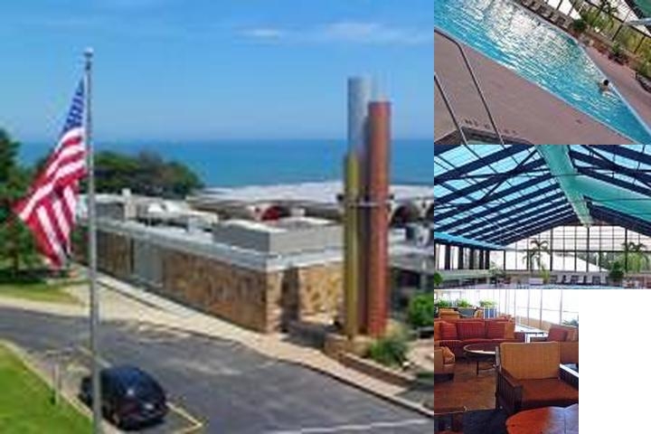 Illinois Beach Hotel photo collage
