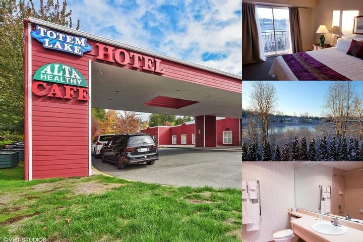Totem Lake Hotel photo collage