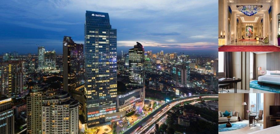 Raffles Jakarta photo collage