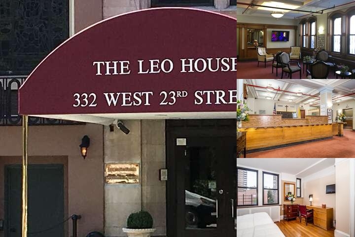 Leo House photo collage