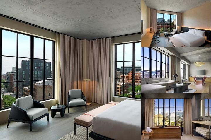 Nobu Hotel Chicago photo collage