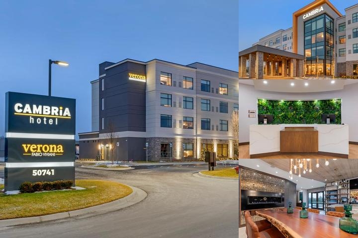 Cambria Hotel Detroit / Utica Shelby Township photo collage