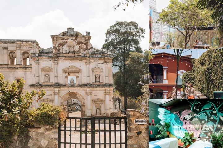Selina Antigua - Hostel photo collage