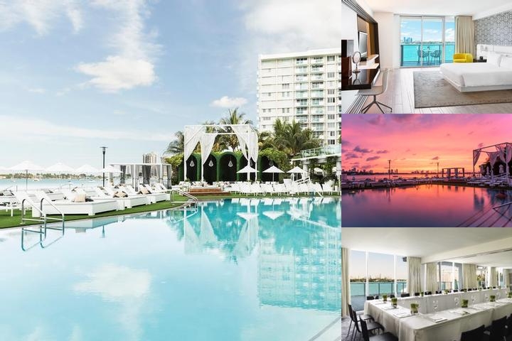 Mondrian South Beach photo collage