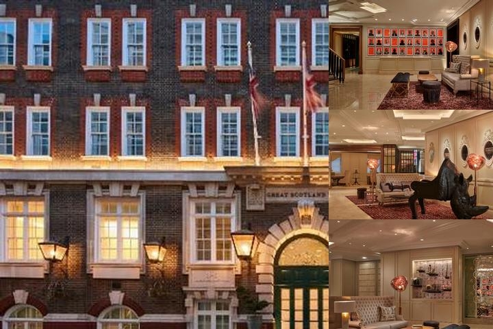 Great Scotland Yard Hotel London photo collage