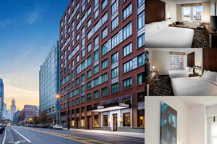 Hilton Brooklyn New York photo collage