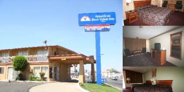 Motel 6 Barstow, CA - Route 66 photo collage