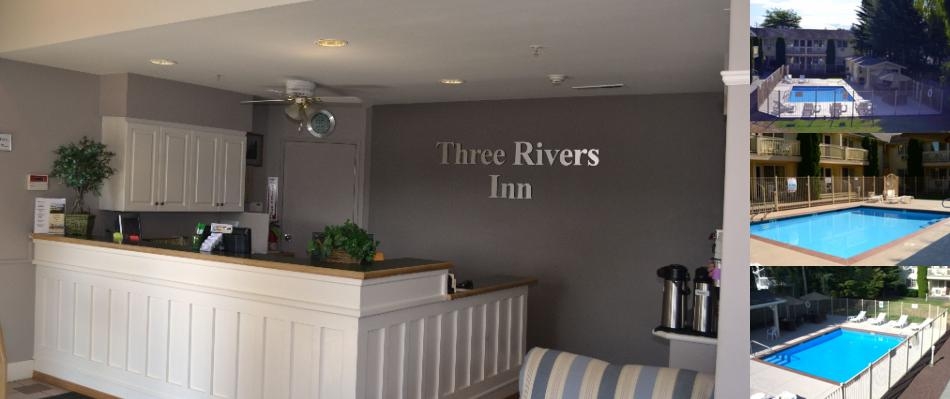 Three Rivers Inn photo collage