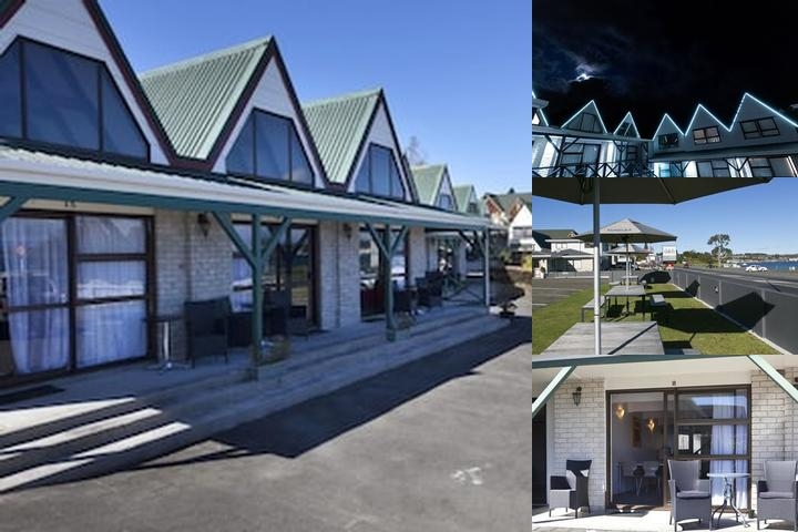 Gables Lakefront Motel photo collage