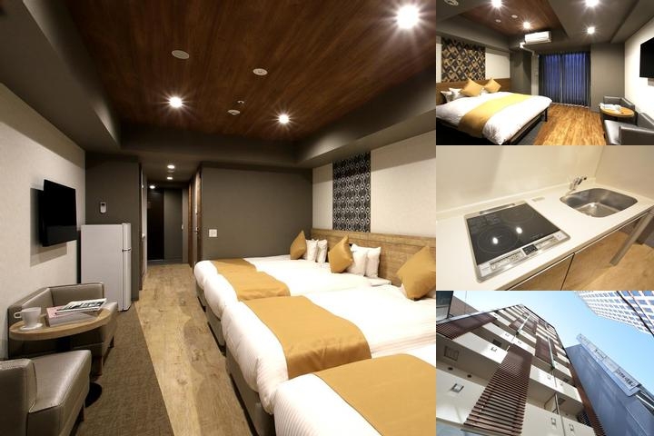 Takuto Hotel Osaka Shinsaibashi photo collage