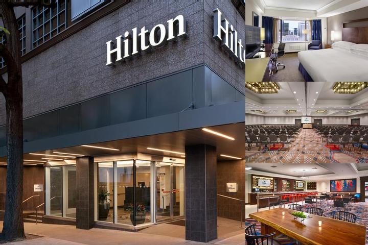 Hilton Seattle photo collage