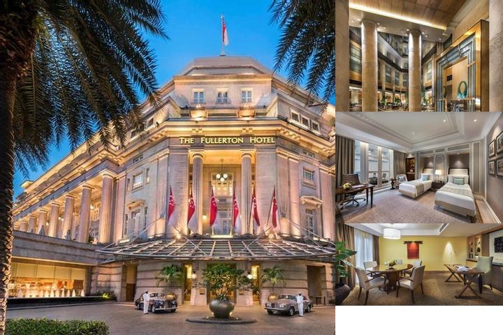 The Fullerton Hotel Singapore photo collage