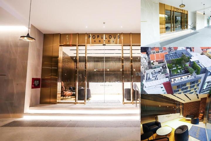 Lion Peak Hotel Raffles photo collage
