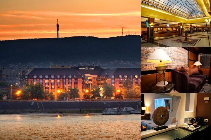The Aquincum Hotel Budapest photo collage