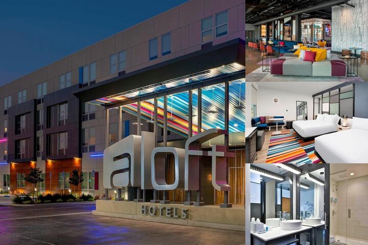 Aloft Charlotte Airport photo collage