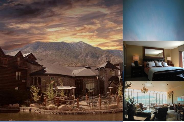 Mount Charleston Hotel photo collage