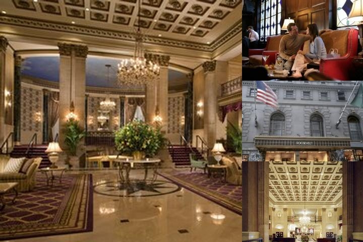 The Roosevelt Hotel photo collage