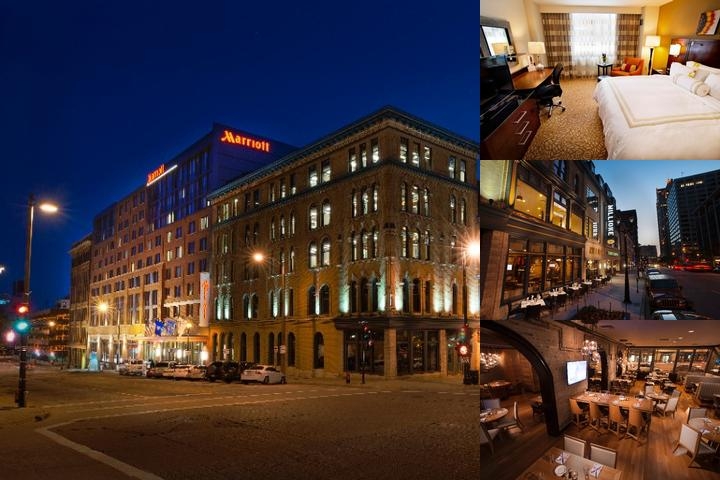 Milwaukee Marriott Downtown photo collage
