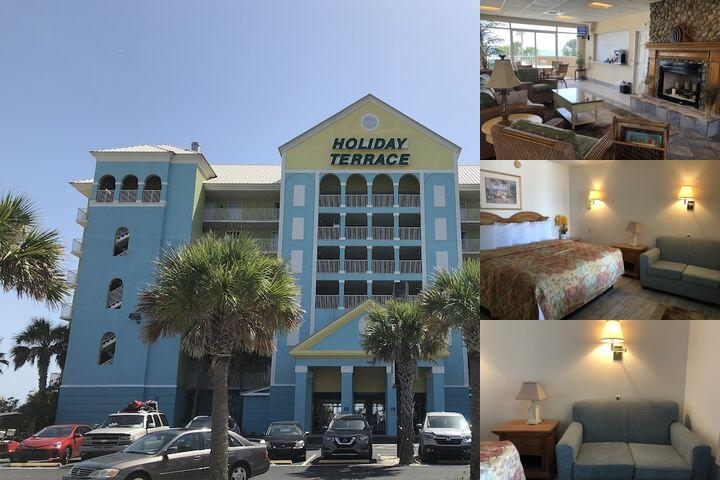 Holiday Terrace Beachfront Hotel, a By The Sea Resort photo collage
