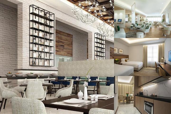 Al Jaddaf Rotana Suite Hotel photo collage
