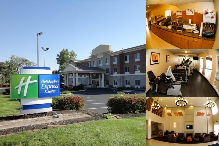 Holiday Inn Express Hotel & Suites Indianapolis North Carmel, an photo collage