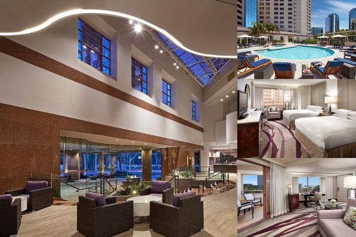 Hilton Long Beach Hotel photo collage
