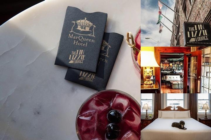 Marqueen Hotel / Tin Lizzie Lounge photo collage
