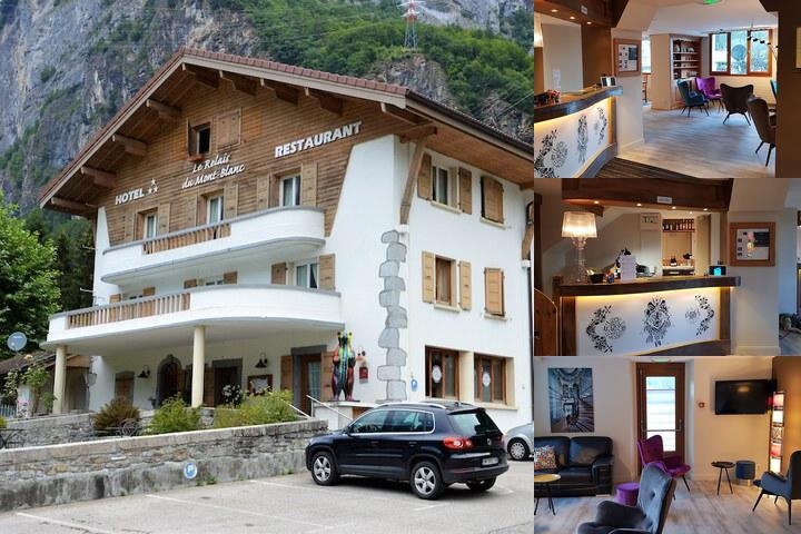 Logis Hôtel le Relais du Mont Blanc photo collage