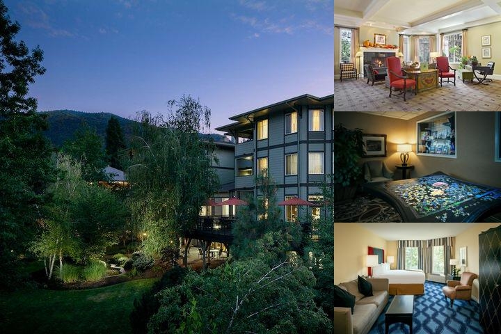Plaza Inn & Suites at Ashland Creek photo collage