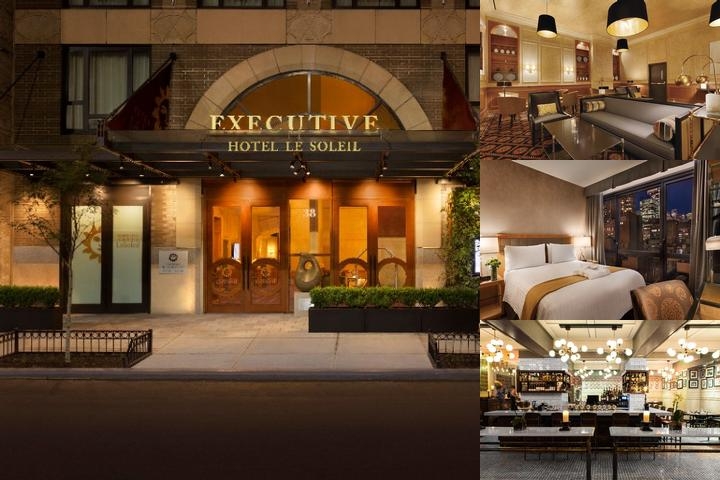 Executive Hotel Le Soleil New York photo collage